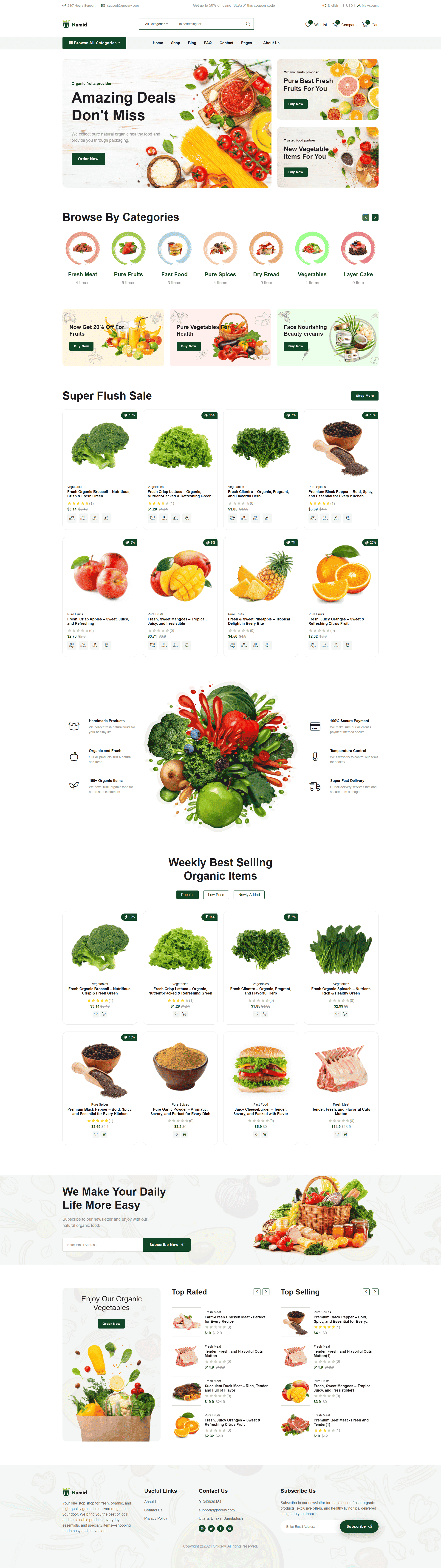 Grocery theme